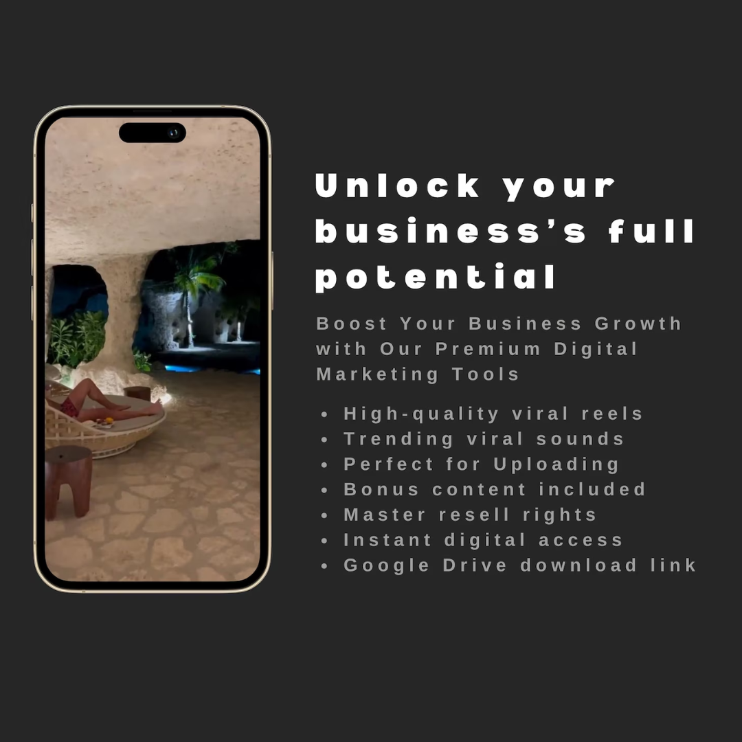 10,000+ Motivational Reels Video Bundle PLR MRR Viral Inspirational Videos for TikTok Instagram YouTube Digital Marketing Short