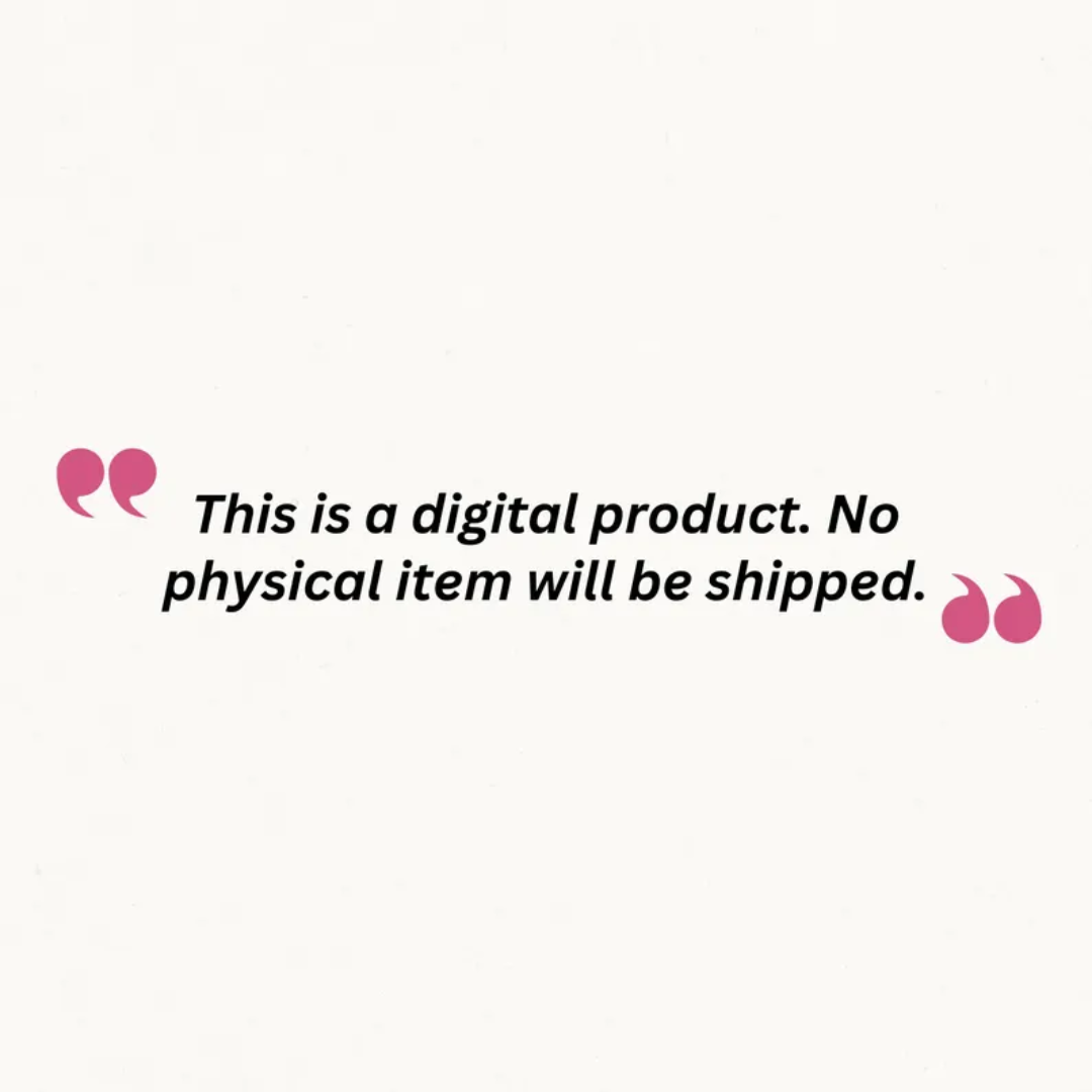 Pink Canva E-book Template: Coaching Workbook, Lead Magnet (Digital Download)