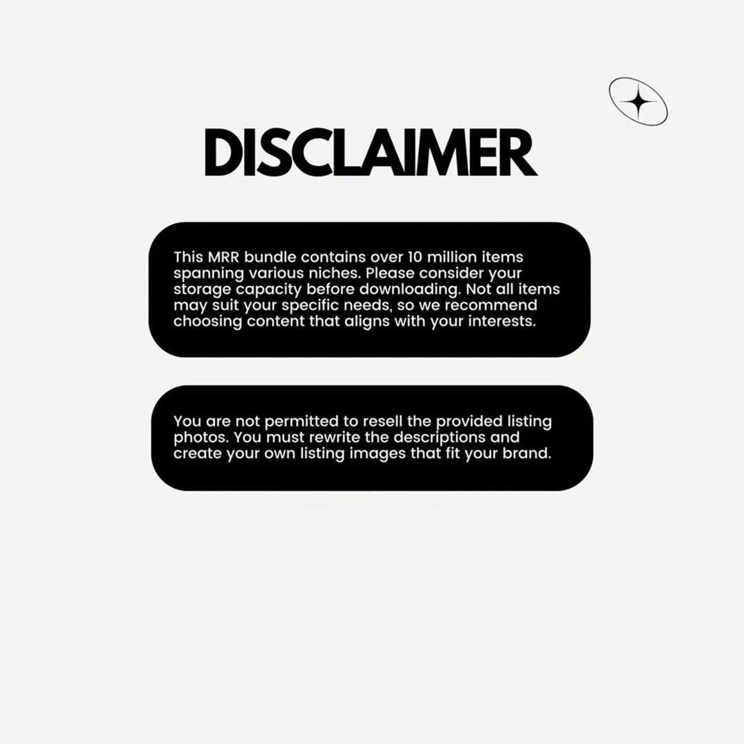 10+ Million Digital Products Bundle | Master Resell Rights MRR & Private Label Rights PLR for Passive Income, Done For You DFY