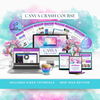 Canva Crash Course With MRR, PLR, Master Resell and Private Label Rights, How To Use Canva, Editable Template, Video Tutorials,Rebrand, DFY