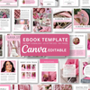 Pink Canva E-book Template: Coaching Workbook, Lead Magnet (Digital Download)