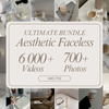 Faceless video, aesthetic video, faceless reels, luxury reels, mega reels bundle, faceless marketing, plr videos pack, mrr resell rights