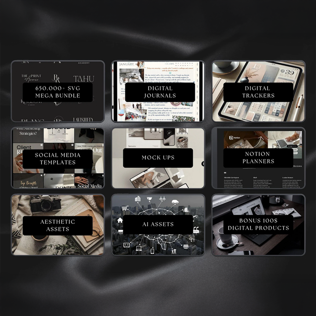 100M+ Digital Products Mega Bundle with PLR & MRR