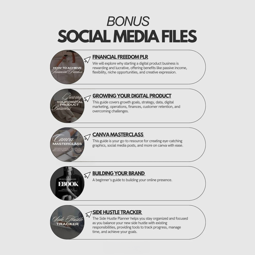 10+ Million Digital Products Bundle | Master Resell Rights MRR & Private Label Rights PLR for Passive Income, Done For You DFY