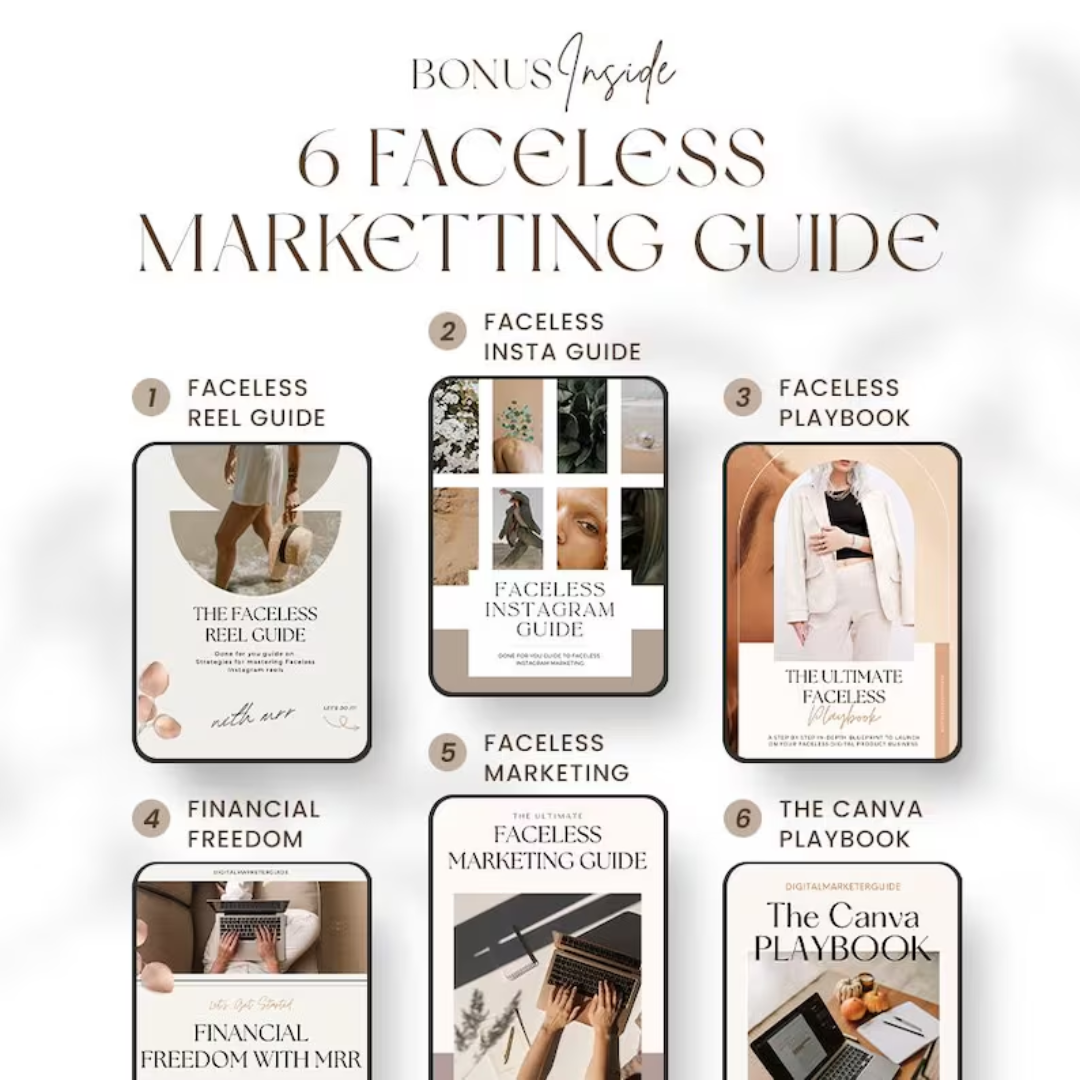 9000+ Faceless Reels Bundle for Faceless Marketing, Faceless Video, Aesthetic Reels, Digital Marketing, With Master Resell Rights, MRR/PLR